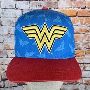 Wonder Woman Hat DC Comics SnapBack